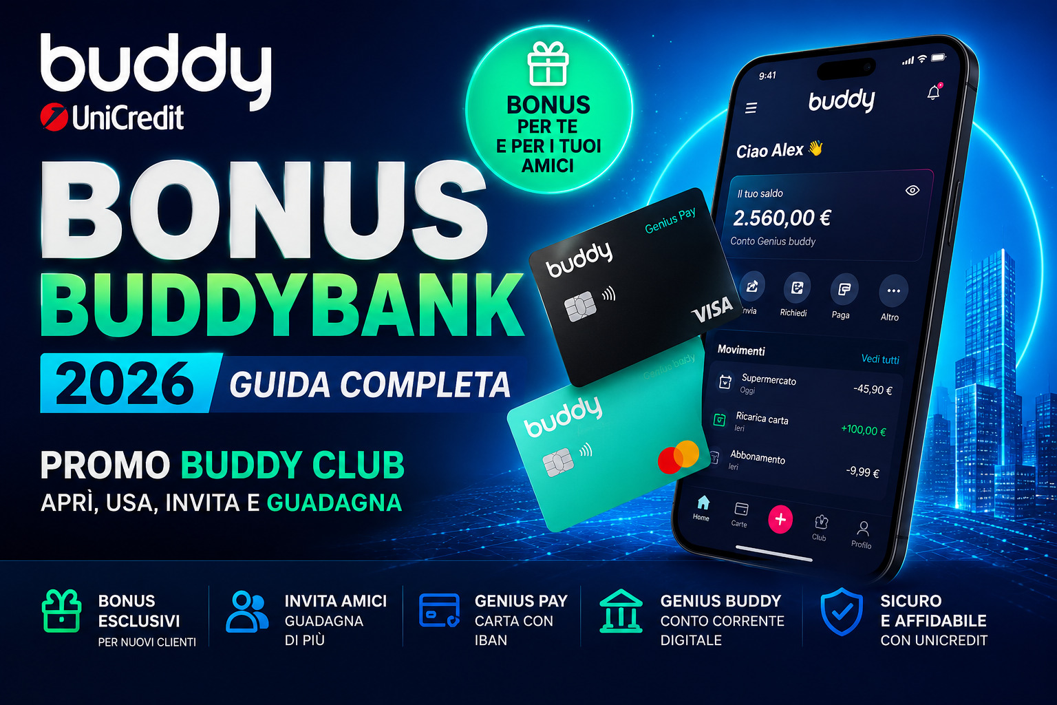 Bonus Buddybank 2026 buddy Club