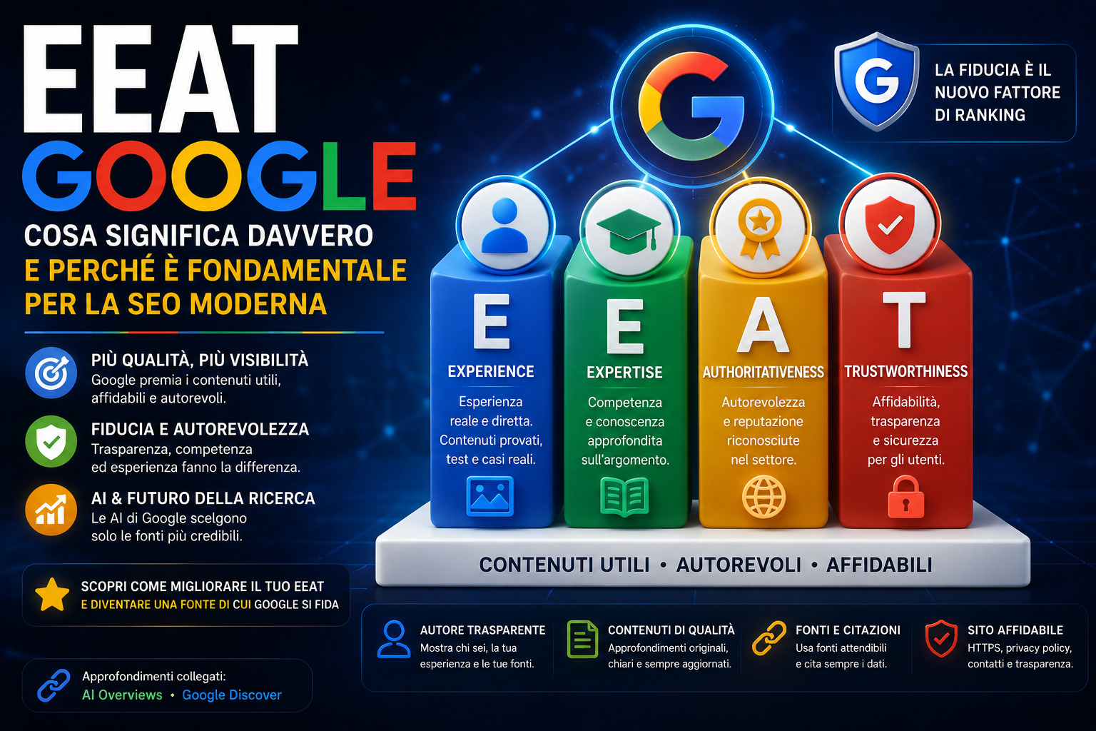 EEAT Google e SEO moderna
