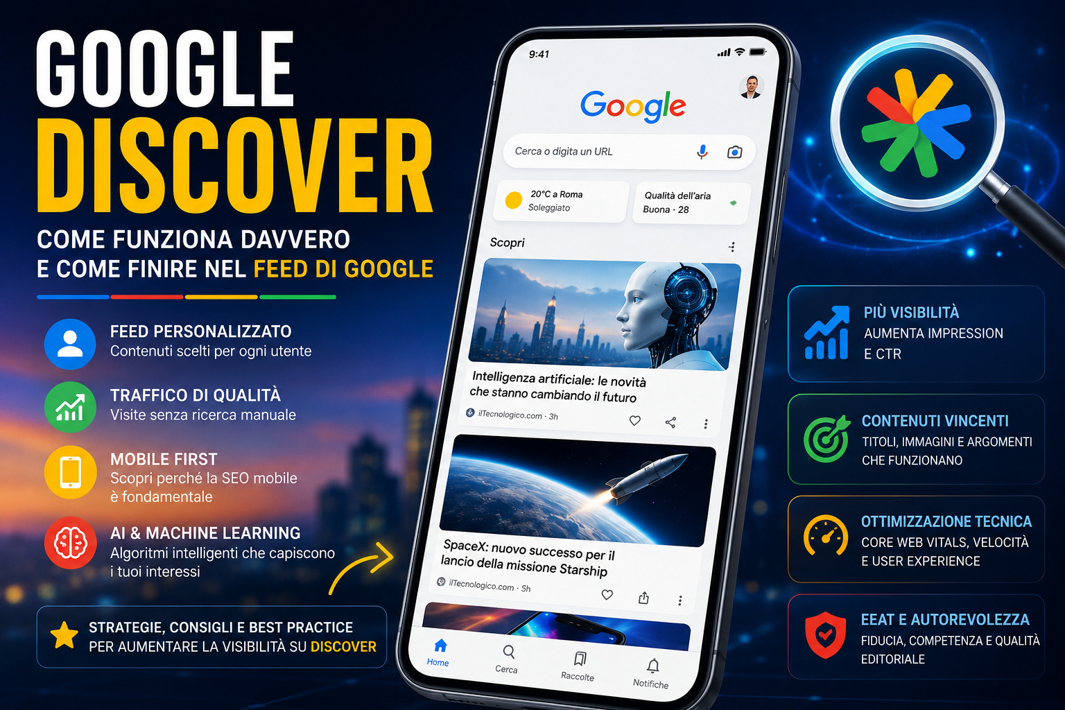 Google Discover e strategie SEO